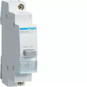 Hager SVN321 Modular Push-Button 16A 1NO