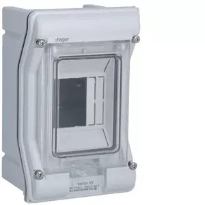 Распределительный щит Hager VE103SN Vector для накладного монтажа 1x3 IP65