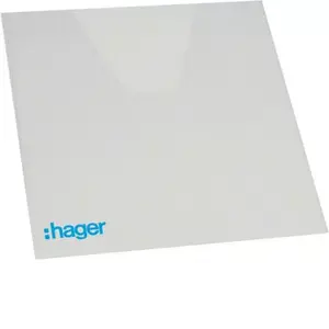 Hager VZ407 folder Plastic