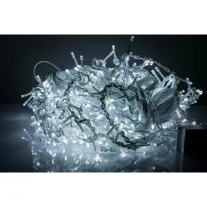 String Lights iLike Diožu Lietus RS-100W 100LED 5m White – decorative LED string lights, 100 LEDs, 5 m