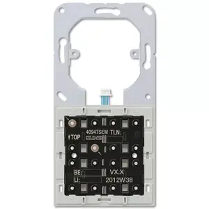 JUNG 4094 TSEM KNX Universal Push-button Extension Module, Aluminium