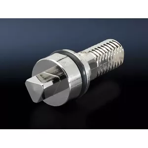 Rittal SZ 2527.000 closure insert, zinc die-cast, length 41 mm, silver, compatible with AE