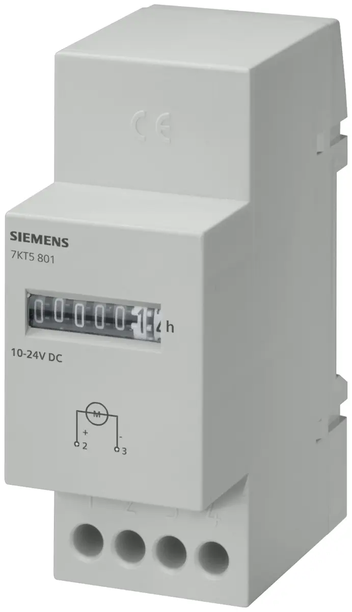 Siemens mehāniskais laika skaitītājs 7KT5801 10-24V