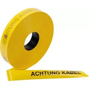 Warning tape 3M DE-9999-6049 for high-voltage cable routes, detectable trench marker