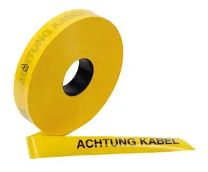 3M 7000063487 Barricade Tape Yellow 250 m Length 40 mm Width