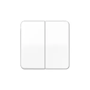 JUNG CD 595 BF WW Rocker for double-throw switch White IP44 compatible with 505 U, 509 U, 505 TU, 509 TU, 535 U, 539 U, 532-4 U