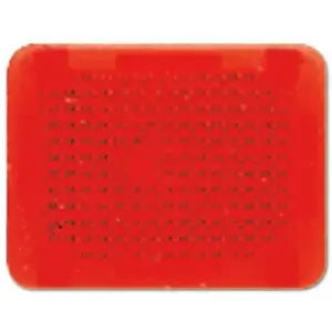 Switch/Socket Cover Plate JUNG 33 NR in Red — compatible with WG 800 and WG 600