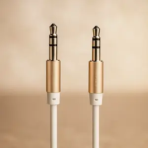 3.5mm Male to 3.5mm Male AUX Cable REMAX L100 1.0 m White