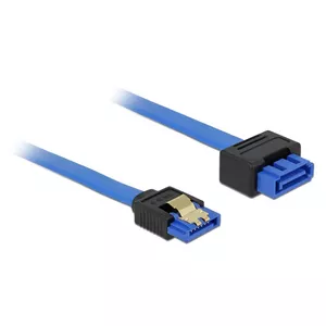 SATA cable DeLOCK 84973 0.5 m SATA 7-pin Black Blue