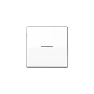 Wall-mounted switch insert JUNG AS 591 KO5BF WW, white, IP44, compatible with 502/503/506 series