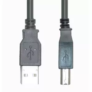 USB cable e p CC 502/10 — USB 2.0, USB A (male) to USB B (male), 10 m, black