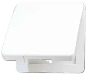 Jung CD 590 KL WW wall-mounted control/display unit, white