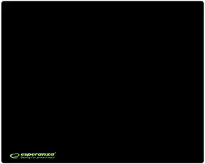 Gaming mouse pad ESPERANZA EGP102K — rubber, 300×240 mm, 3 mm thickness, non-slip, black