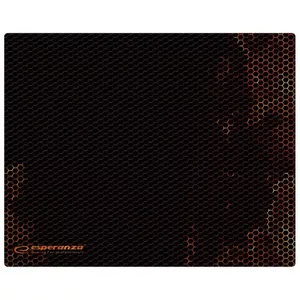 Gaming mouse pad ESPERANZA EGP102R — polyester, 300×240 mm, 3 mm thickness, black, printed surface
