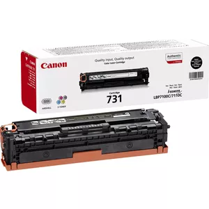 Картридж тонера Canon 731 BK 2500 страниц Черный