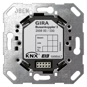 Connection module GIRA 200800, metallic, Protection Class III, -25–55 °C