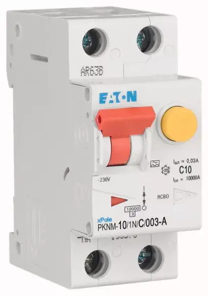 Дифференциальный автомат Eaton PKNM-10/1N/C/003-A-MW Photo 3