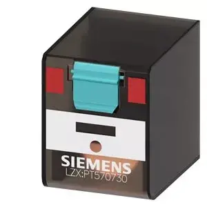 Siemens LZX:PT570730 Plug-in Relay, 4CO, 230V AC, 6A