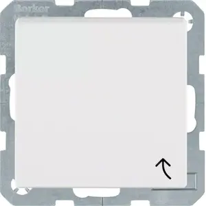 Socket outlet Type F berker 47511909 — 250 V, 16 A, white plastic