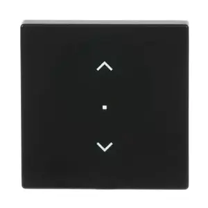 Клавиша для управления жалюзи Busch-Jaeger 6232-10-885, черный матовый, Busch-free@home future linear