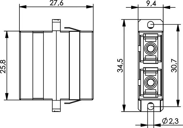 Cable Gender Changer Telegärtner J08081A0040 Photo 2