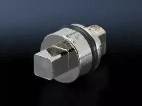 Rittal enclosure accessory SZ 2460.000, silver, compatible with EB/BG/AE/PC/TP, depth 27 mm