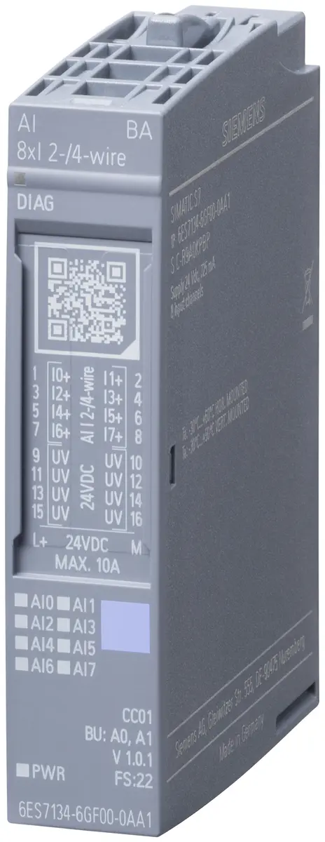 Siemens ET 200SP analogās ieejas modulis