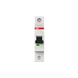 ABB S201-C50 Miniature Circuit Breaker, 1-Pole, 50A, 230V