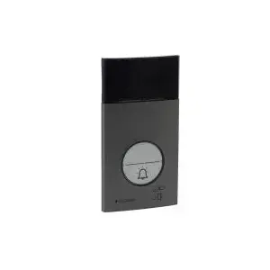 Doorbell Push Button Legrand 343081 Black Grey Wired