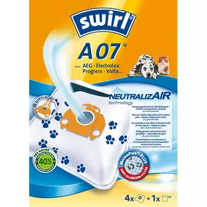 Putekļu maisiņš Swirl A 07 NeutralizAir