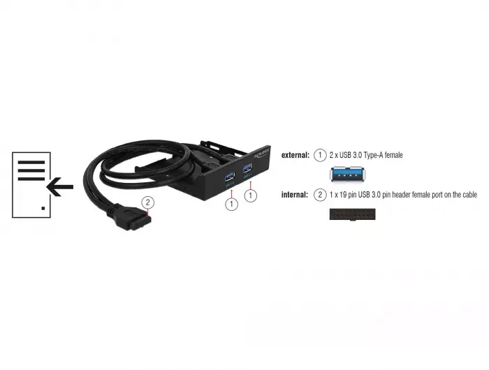 Панель для установки DeLOCK 63994 Photo 5
