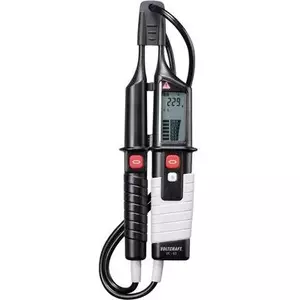 Voltcraft VC 63 Two-Pole Voltage Tester, 12-690V, DAkkS Calibrated, CAT III 1000V / CAT IV 600V