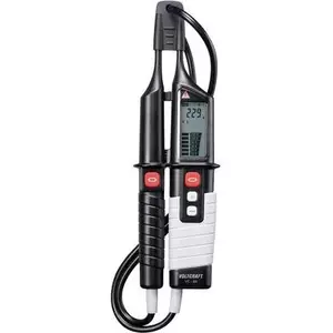 Voltcraft VC 64 Two-Pole Voltage Tester, DAkkS Calibrated, CAT III 1000 V / CAT IV 600 V