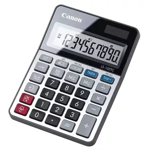 Canon LS-102 TC calculator Desktop Basic Black, Metallic