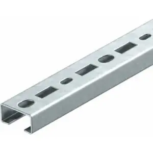 Профильная рейка OBO Bettermann CML3518P2000FS 2000x35x18 перфорированная