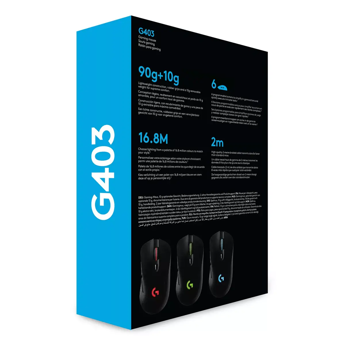 Игровая мышь Logitech G G403 HERO Photo 15