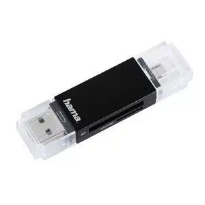 Card reader Hama Basic USB 2.0/Micro-USB Black