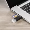 Card reader Hama Basic USB 2.0/Micro-USB Black Photo 3