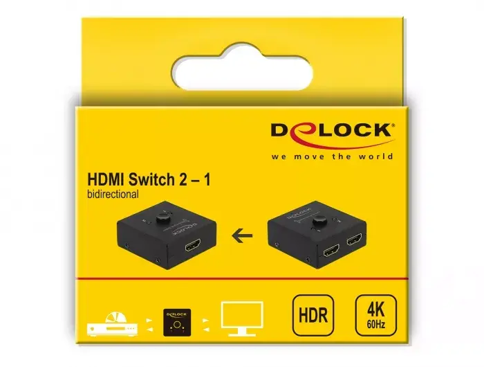 Video slēdzis HDMI DeLOCK 64072 Photo 2