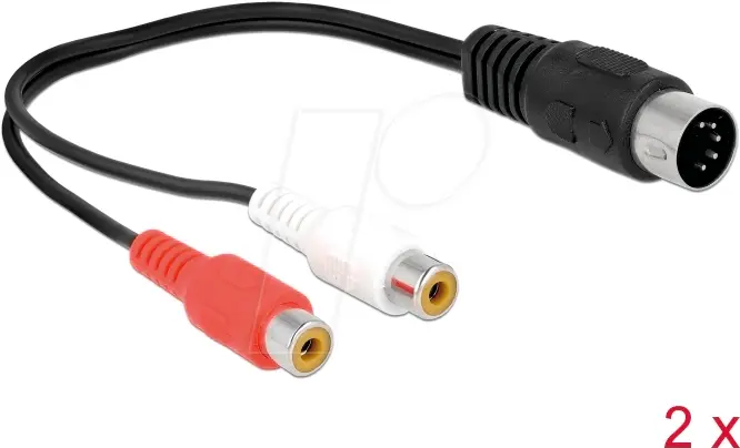 Audio kabelis DeLOCK 85835 0.2m