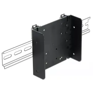 Mounting Kit DeLOCK 66292 Black ABS Synthetics