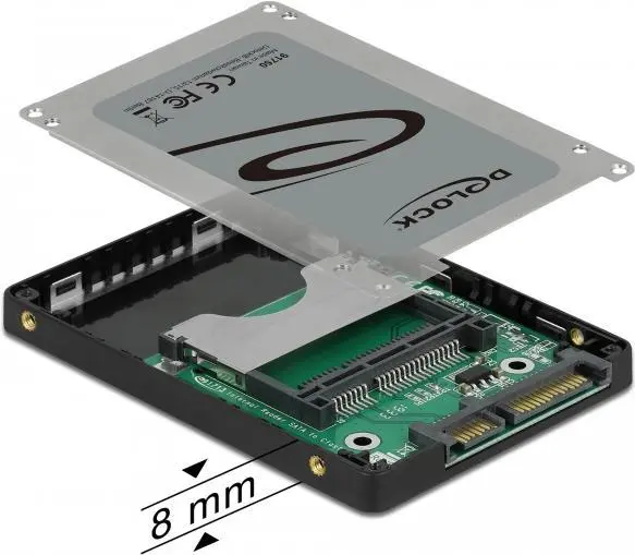 Kārtu lasītājs DeLOCK 91750 SATA Iekšējais