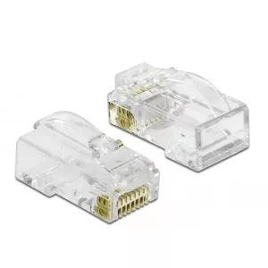 DeLOCK 86473 wire connector RJ-45 Transparent