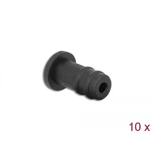 Dust Cover DeLOCK 60251 for 3.5 mm stereo jack female 10 pieces black