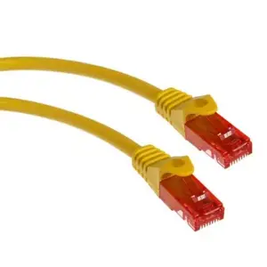 Сетевой кабель MACLEAN MCTV-300 Y Cat6 U/UTP RJ-45–RJ-45 0,5 м Желтый
