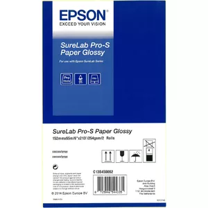 Epson SureLab Pro-S Paper Glossy BP 6x65 2 rolls 252 g/m² White