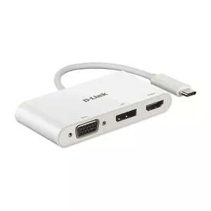 D-Link DUB-V310 laptop dock/port replicator Wired USB 3.2 Gen 1 (3.1 Gen 1) Type-C White