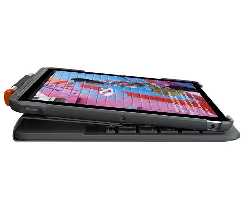 Keyboard Slim Folio for iPad 7th 8th 9th generation Photo 4