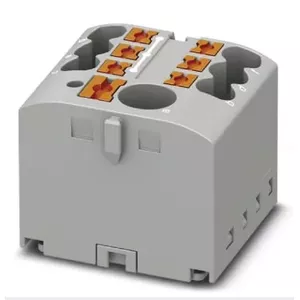 PHOENIX PTFIX 6/6X2,5 GY Spaiļu bloks Pelēks 3273330 Sadales bloks