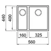 Kitchen sink TEKA Square 560TG single-bowl Photo 2